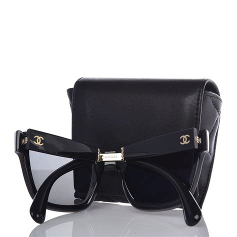 foldable chanel sunglasses|Chanel Women's Sunglasses .